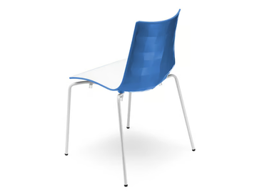 ZEBRA BICOLORE - Stackable steel chair by SCAB DESIGN - view 2